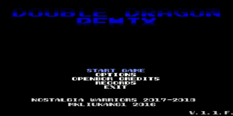 Double Dragon Remix Openbor