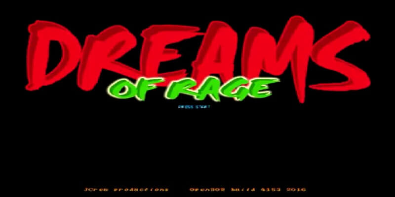 Dreams of Rage Openbor