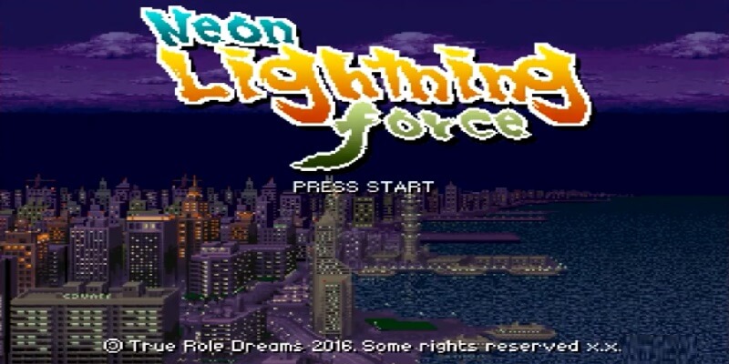 Neon Lightning Force Openbor
