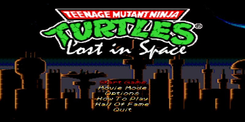 Teenage Mutant Ninja Turtles Lost in Space Openbor