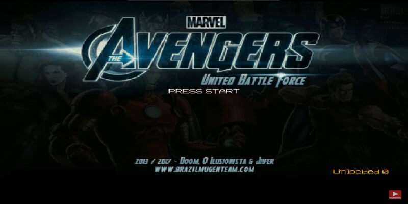 Avengers United Battle Force DEMO Openbor