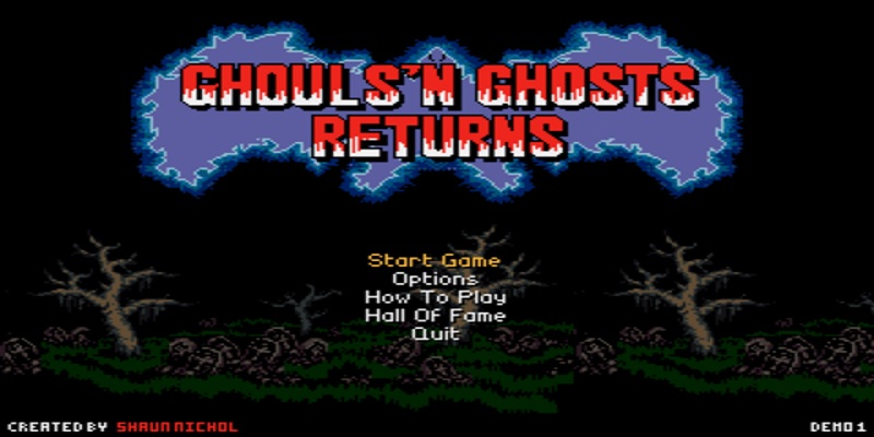 Play Ghouls N Ghosts Returns DEMO OpenBOR Online