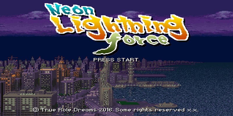 Neon Lightning Force OpenBOR